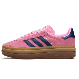 Adidas Gazelle Bold W- H06122, Różowy Granatowy