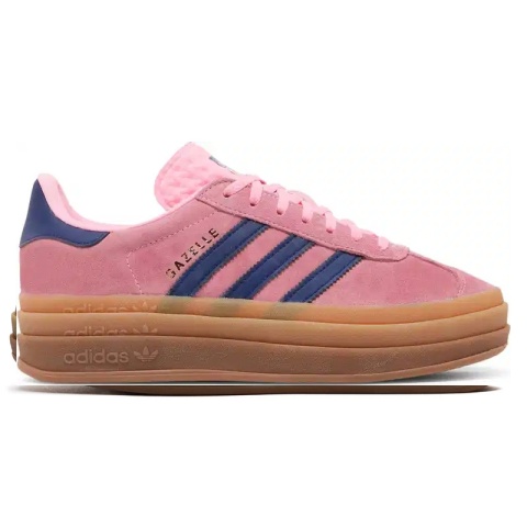 Adidas Gazelle Bold W- H06122, Różowy Granatowy