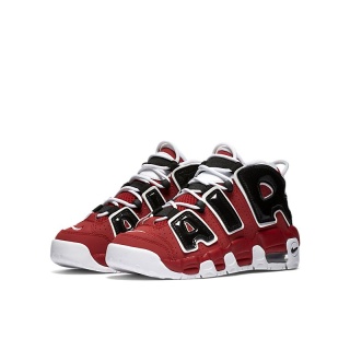 Nike Air More Uptempo- 415082-600, Czarny Czerwony