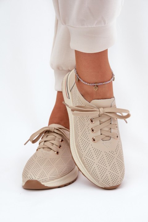 Buty Sportowe Model Artiker 54C1759 Beige - Step in style