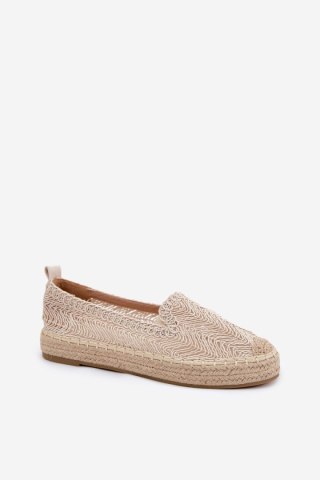 Espadryle Model Vinceza 17392 Beige - Step in style
