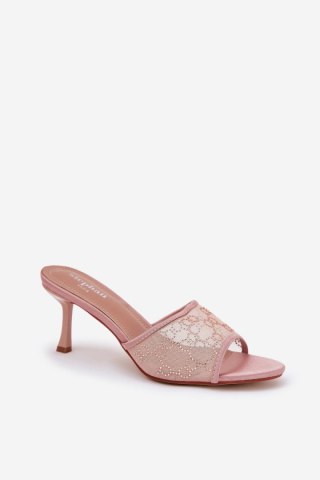 Sandał Klapki Model Ennoriel UC-157 Szampan - Step in style