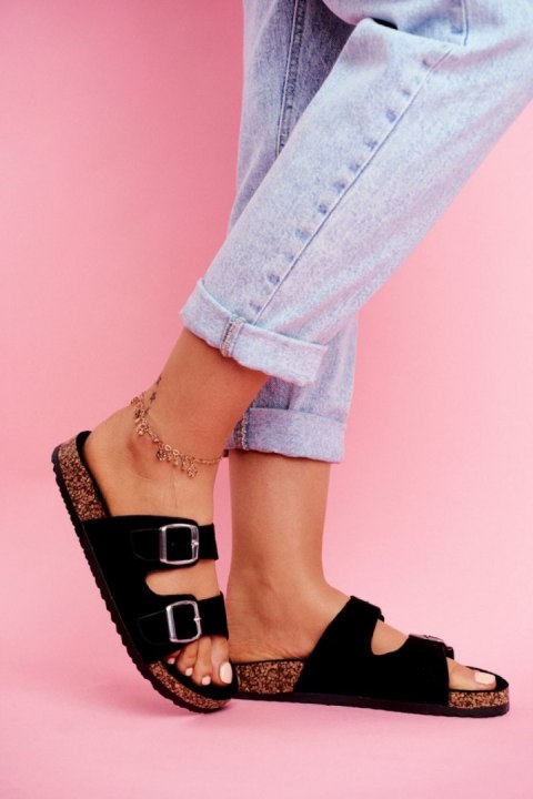 Sandał Klapki Model Si Senor 20SD21-1732 Black - Step in style