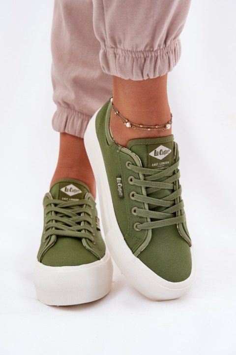 Trampki Model Lee Cooper LCW-25-31-3449L Green - Step in style