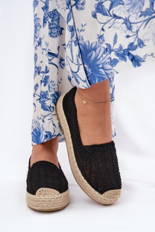 Espadryle Model Vinceza 17392 Black - Step in style