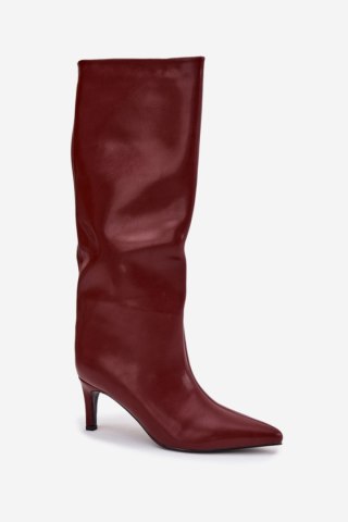 Kozaki Model Olivienne CLS-573 Bordo - Step in style
