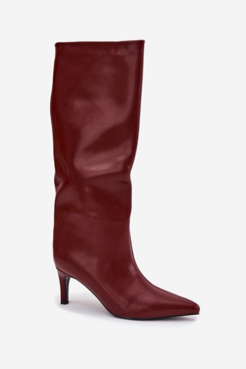 Kozaki Model Olivienne CLS-573 Bordo - Step in style