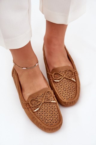 Mokasyny Model Mirisa VG250 Camel - Step in style