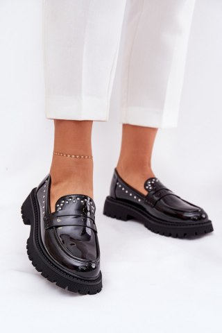Mokasyny Model Nallae W-28 Black - Step in style