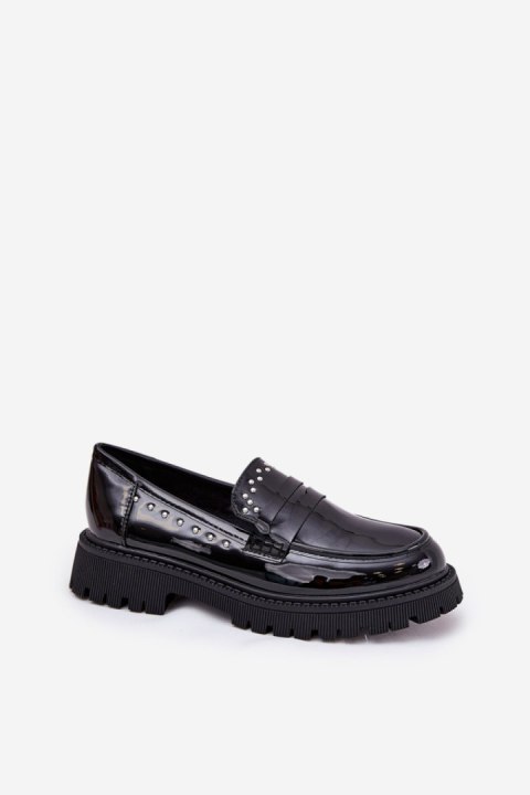 Mokasyny Model Nallae W-28 Black - Step in style