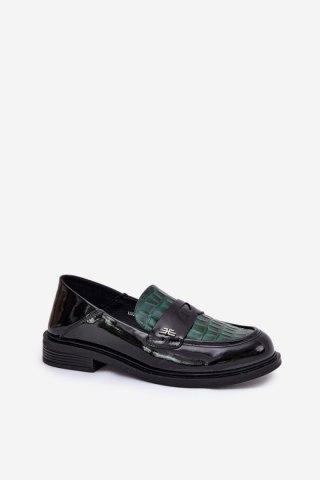 Mokasyny Model Vinceza 91125 Green/Black - Step in style