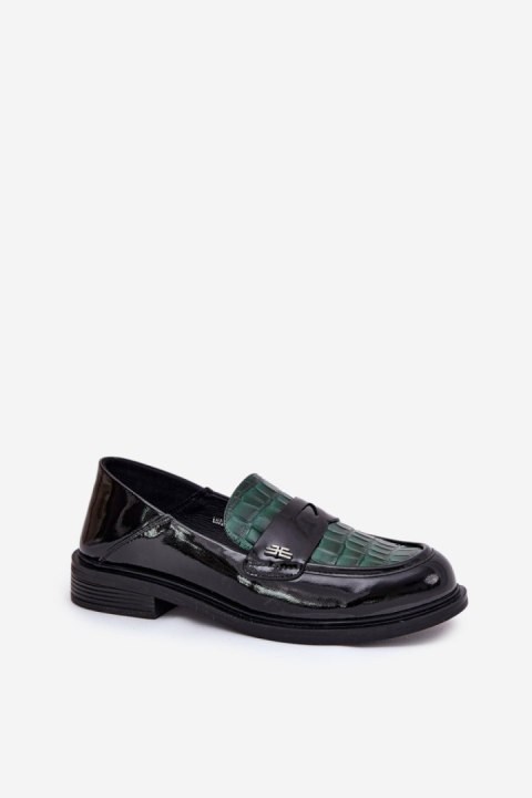 Mokasyny Model Vinceza 91125 Green/Black - Step in style
