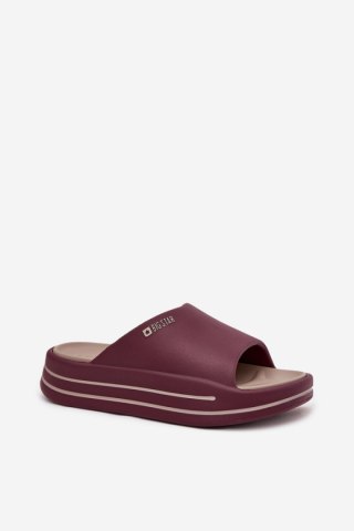 Sandał Klapki Model Big Star SS274425 Bordo - Step in style
