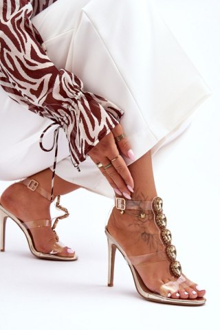 Sandały Model DA MR-16 Gold - Step in style