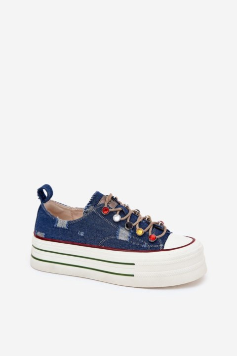 Trampki Model Goe RR2N4103 Navy - Step in style