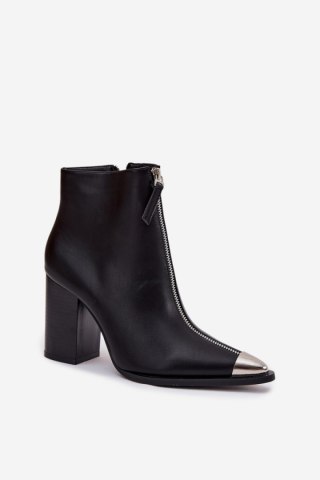 Botki Model Wiviane 7669A Black - Step in style