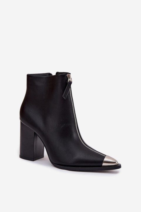 Botki Model Wiviane 7669A Black - Step in style