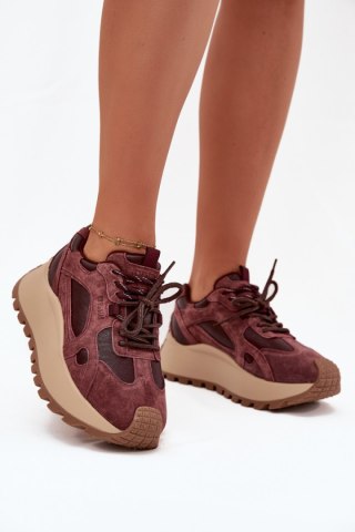 Buty Sportowe Model Big Star SS274625 HI-POLY SYSTEM Bordo - Step in style