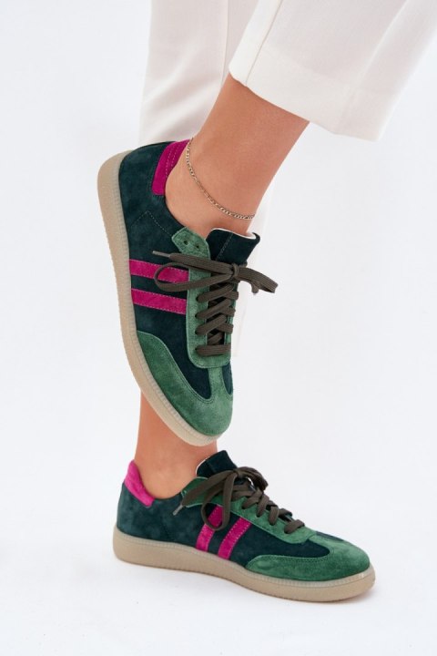 Buty Sportowe Model Zazoo N1068 Dark Green - Step in style