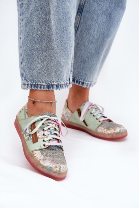 Półbuty Model Maciejka 06791-09 Light Green - Step in style