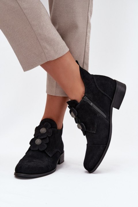 Półbuty Model Zazoo 3080 Black - Step in style