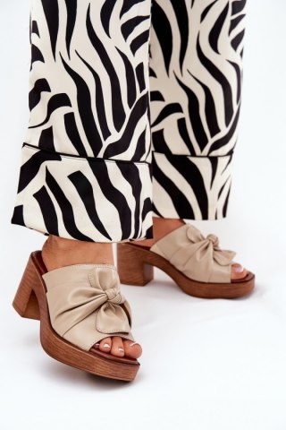 Sandał Klapki Model Kikilla RMR23126-8 Beige - Step in style
