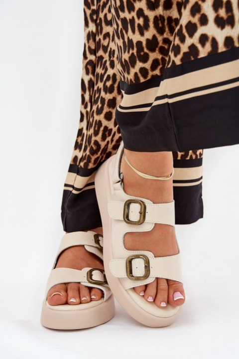 Sandały Model Genorre MAN0888 Beige - Step in style