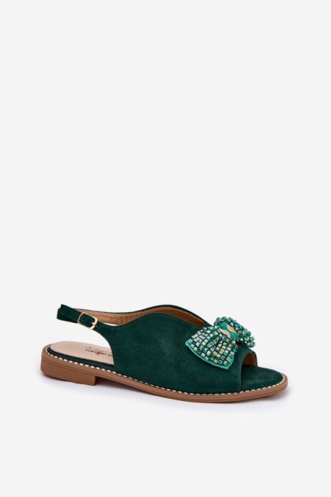 Sandały Model S.Barski KV51-014 Green - Step in style