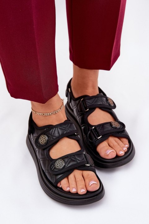 Sandały Model Zoliner 88-02 Black - Step in style