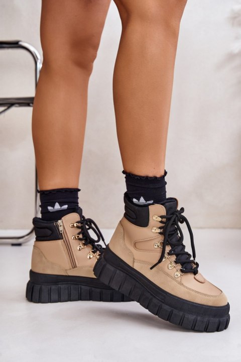 Trapery Model Jelenia 24BT26-7928/J74779-2 Brown - Step in style