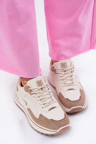Buty Sportowe Model Big Star RR274A216 HI-POLY SYSTEM Beige - Step in style