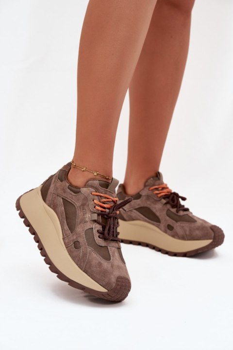 Buty Sportowe Model Big Star SS274627 HI-POLY SYSTEM Beige - Step in style