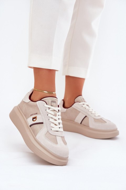 Buty Sportowe Model Daniel Lopez SS2D4003 Beige - Step in style