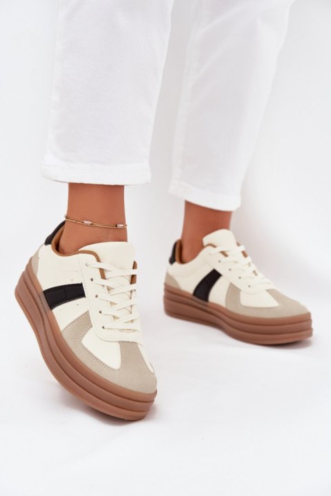 Buty Sportowe Model Sivirae X3032 Beige - Step in style