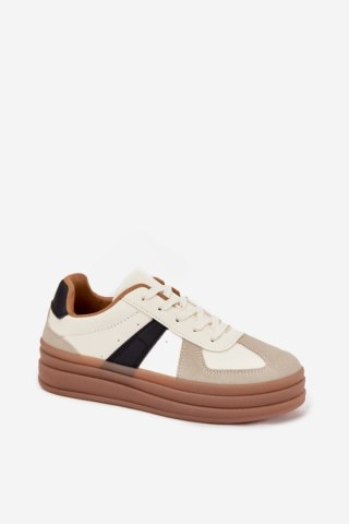 Buty Sportowe Model Sivirae X3032 Beige - Step in style