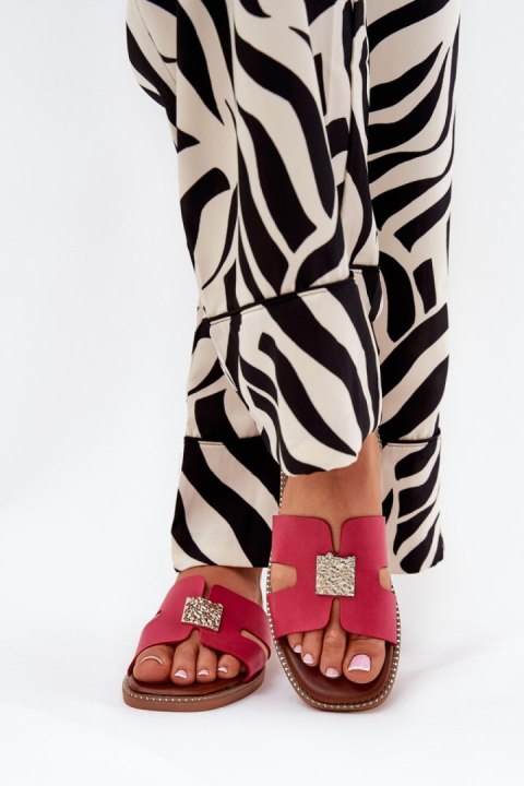 Sandał Klapki Model Bohalis GH5155-10 Fuksja - Step in style