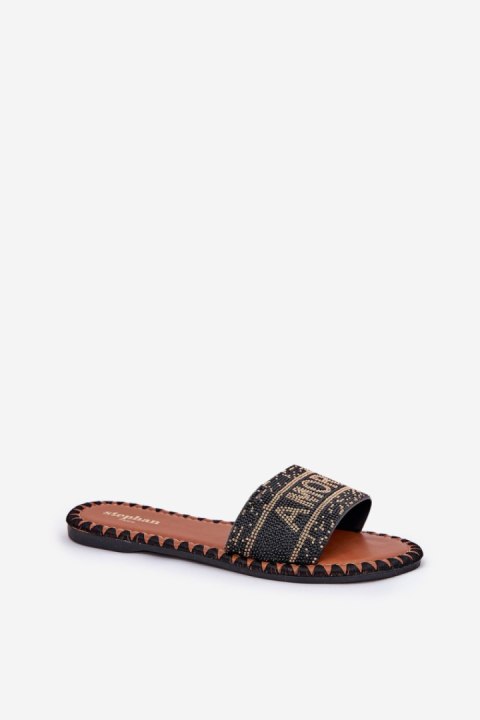 Sandał Klapki Model Dorfedi SS-146 Black - Step in style