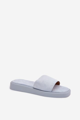 Sandał Klapki Model Jorina 5178 Light Blue - Step in style