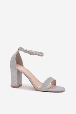 Sandały Model Kavina 1-215 Silver - Step in style