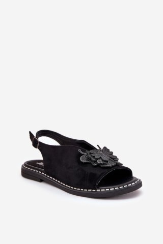 Sandały Model Setorina RMR2266-10 Black - Step in style