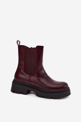Sztyblety Model Niviane 5863 Bordo - Step in style
