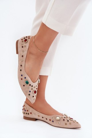 Baleriny Model Valena JH525P Beige - Step in style