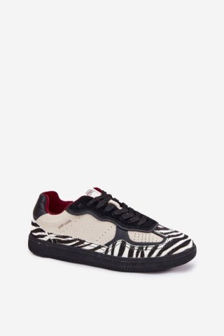 Buty Sportowe Model Daniel Lopez SS2D4015 Zebra Beige - Step in style