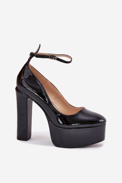 Czółenka Model Nianka C-240 Black - Step in style