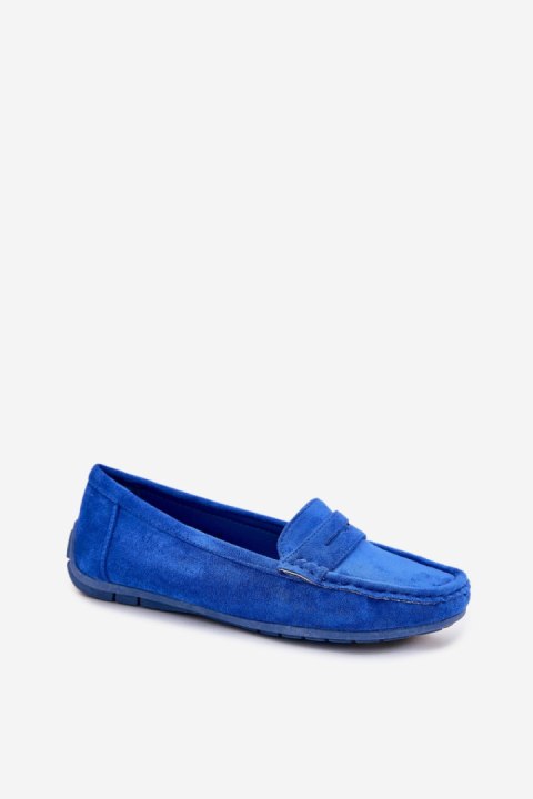 Mokasyny Model Lenvie FT245 Cobalt - Step in style