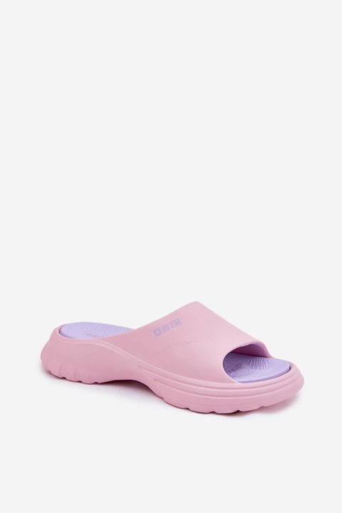 Sandał Klapki Model Big Star RR274A587 Pink - Step in style