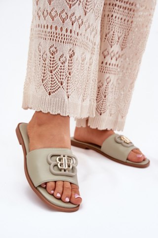 Sandał Klapki Model Nenitta 5257 Green - Step in style