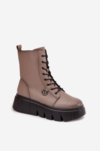 Workery Model Vinceza 58588 Dark Beige - Step in style