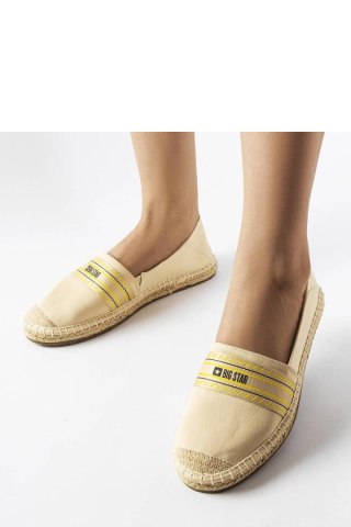 Beżowe espadryle Big Star LL274895 - Solea