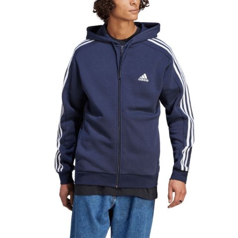 Bluza adidas Essentials Fleece 3-Stripes Full-Zip Jr IJ6478